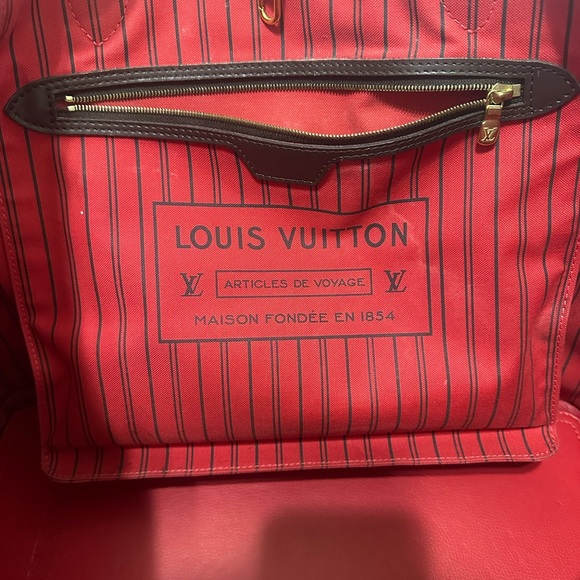 Stunning Louis Vuitton Damier Ebene Tote - Barely used - Picture 8 of 15